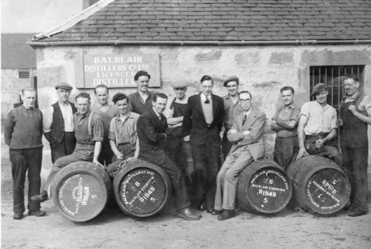 Balblair Whisky Distillery Team