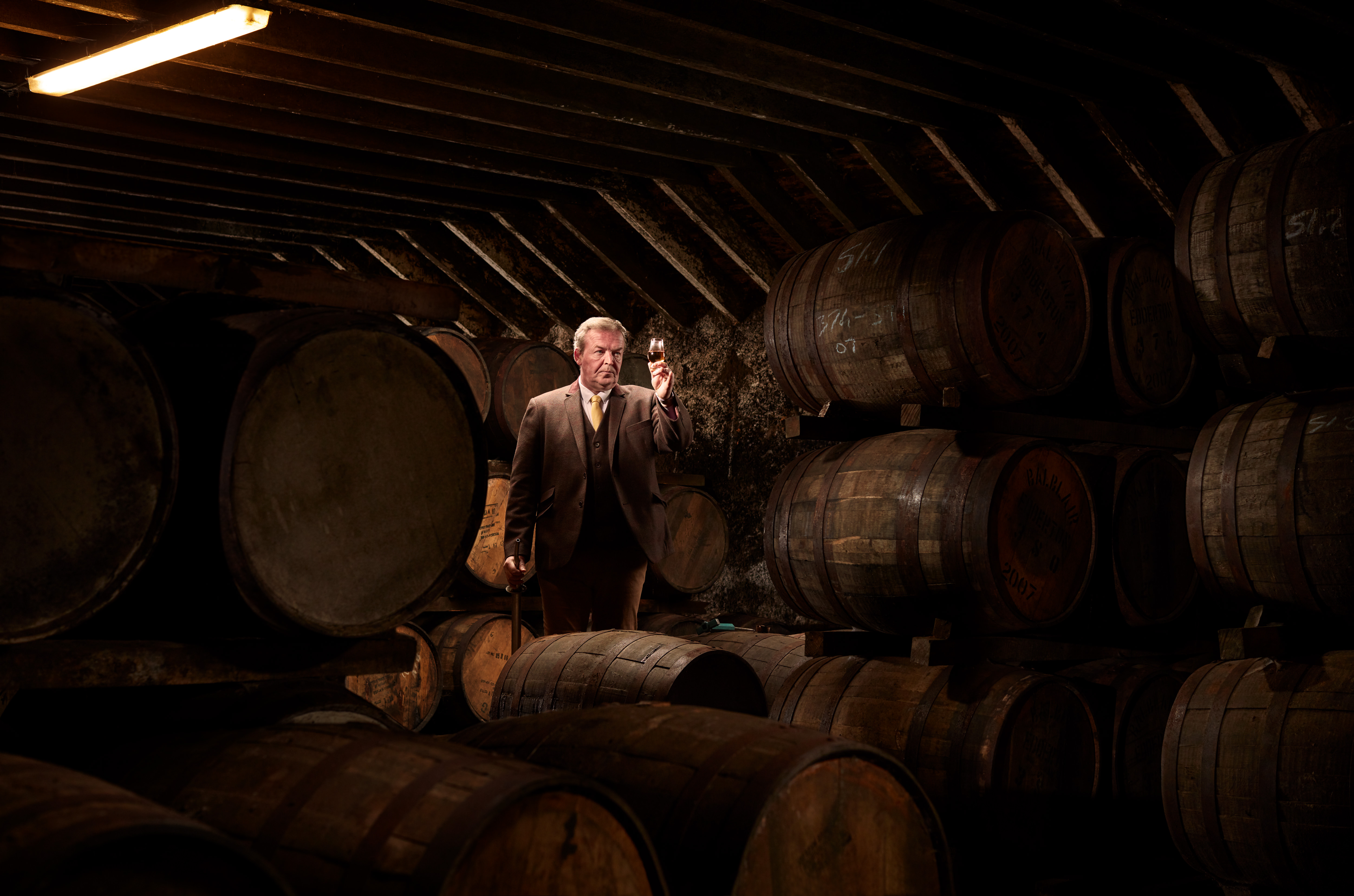 Our Distillery Manager Balblair single malt Scotch whisky