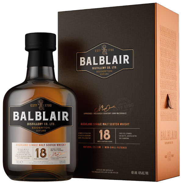 Balblair 18 Year Old The Balblair Collection