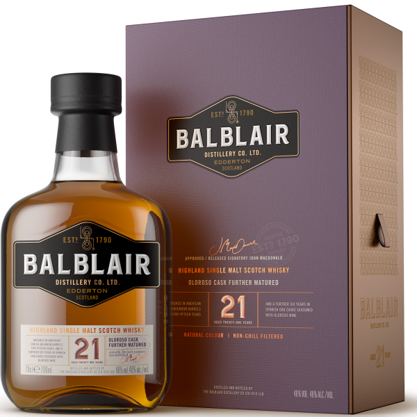 Balblair 21 Year Old The Balblair Collection