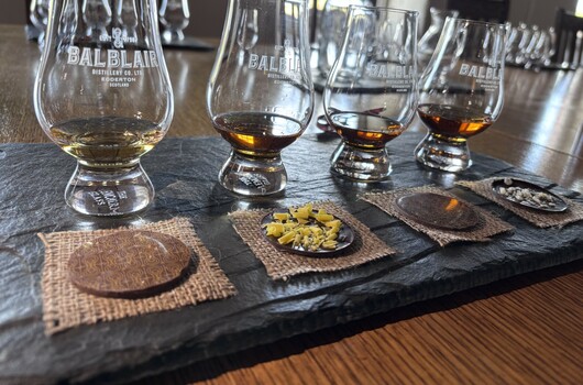 whisky and chocolate tasting